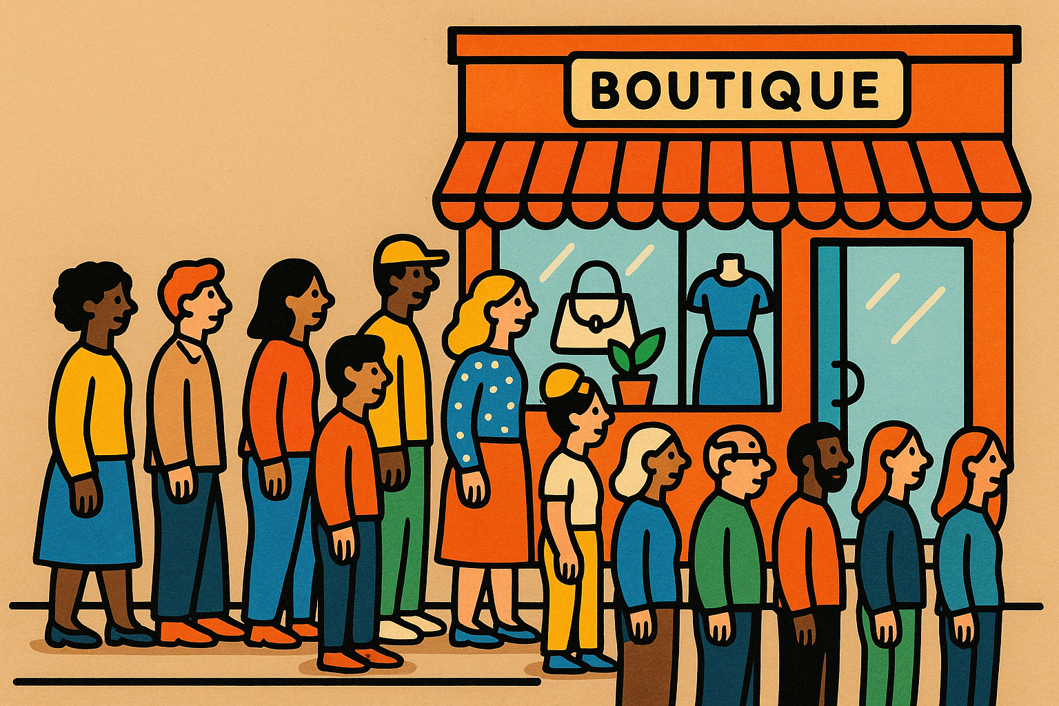 Entreprise avec présence en ligne